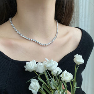 Icy Cold Heart Choker Necklace