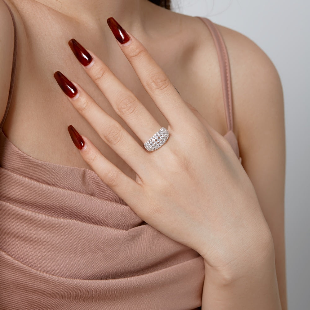 Kaya Diamond Dome Ring