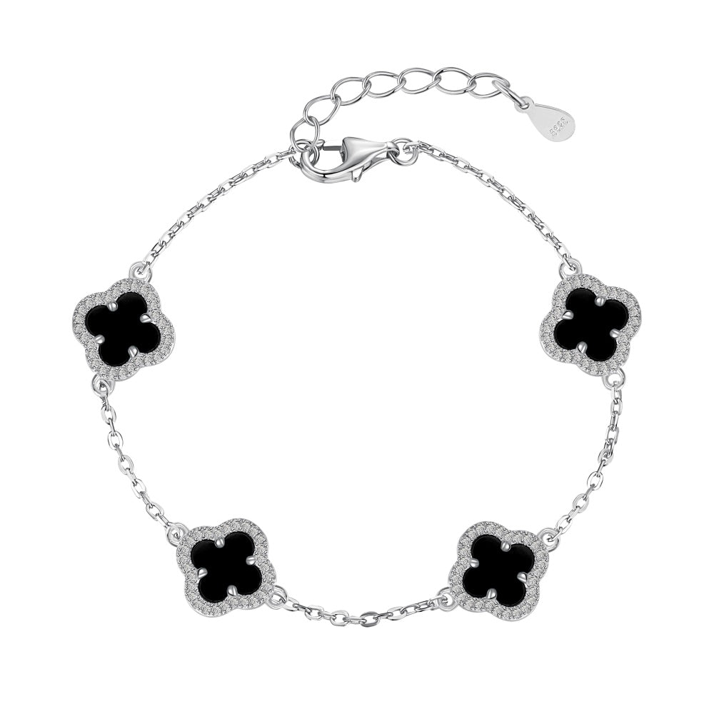 Four Clover Dainty Bracelet
