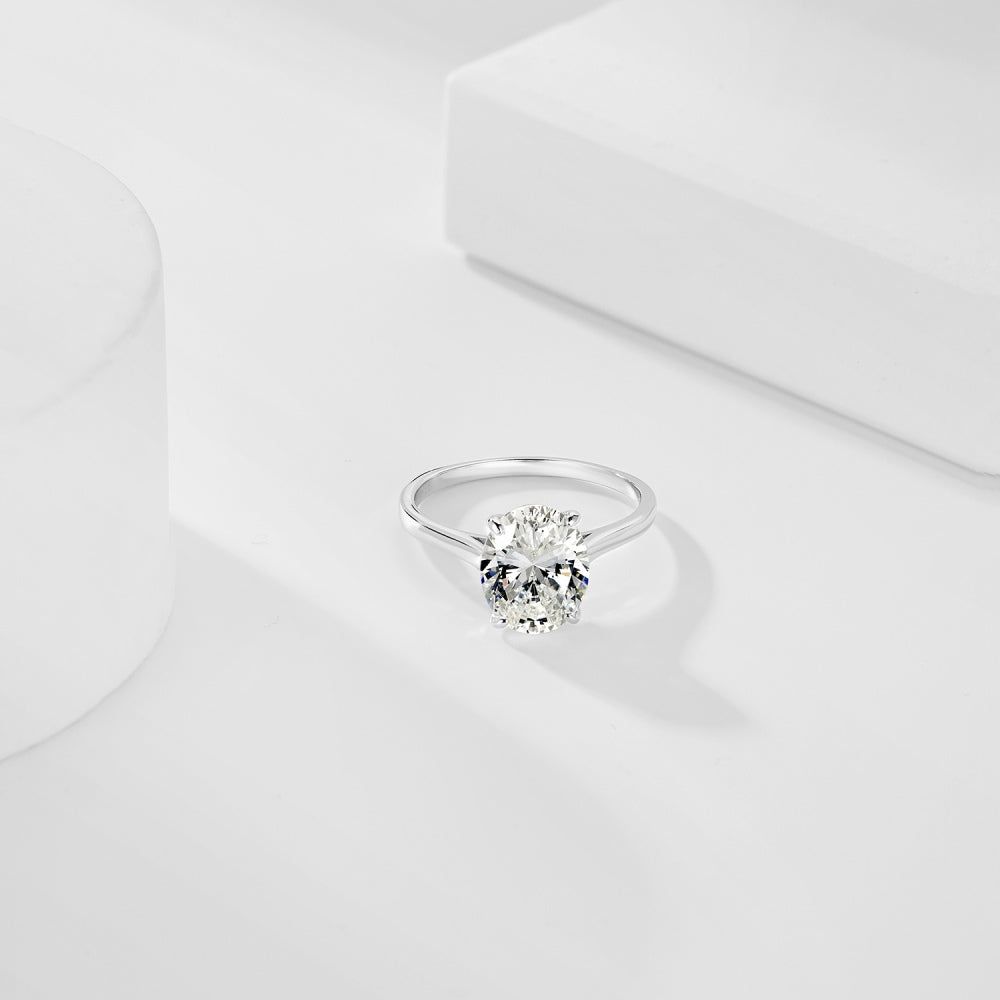 ZOE 2 ct. Solitaire Oval Ring