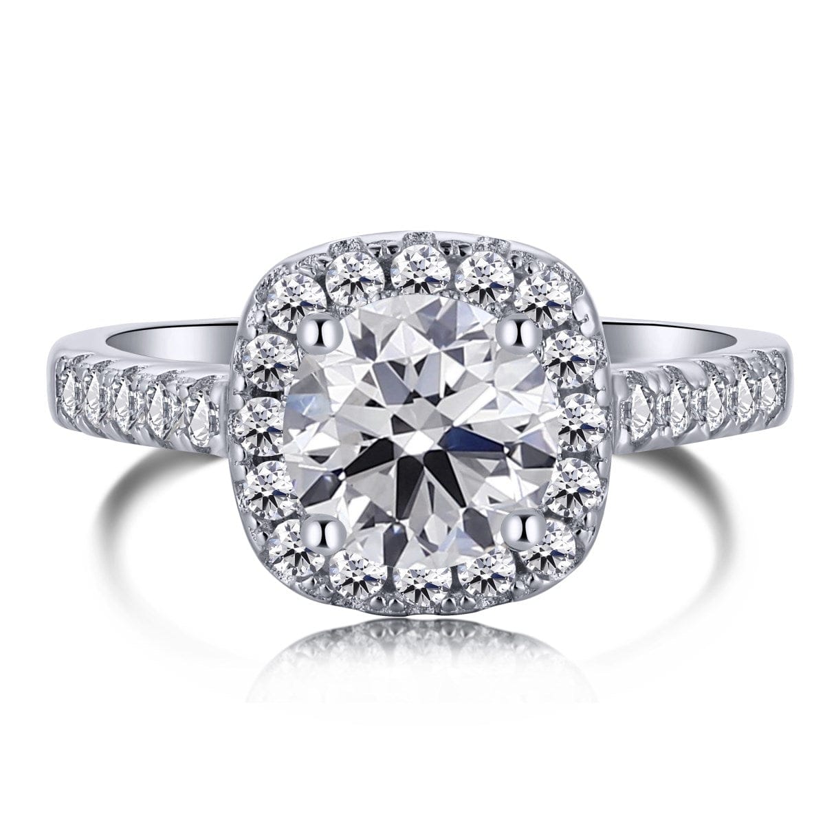 ELL 1.5 ct. Round Halo Ring