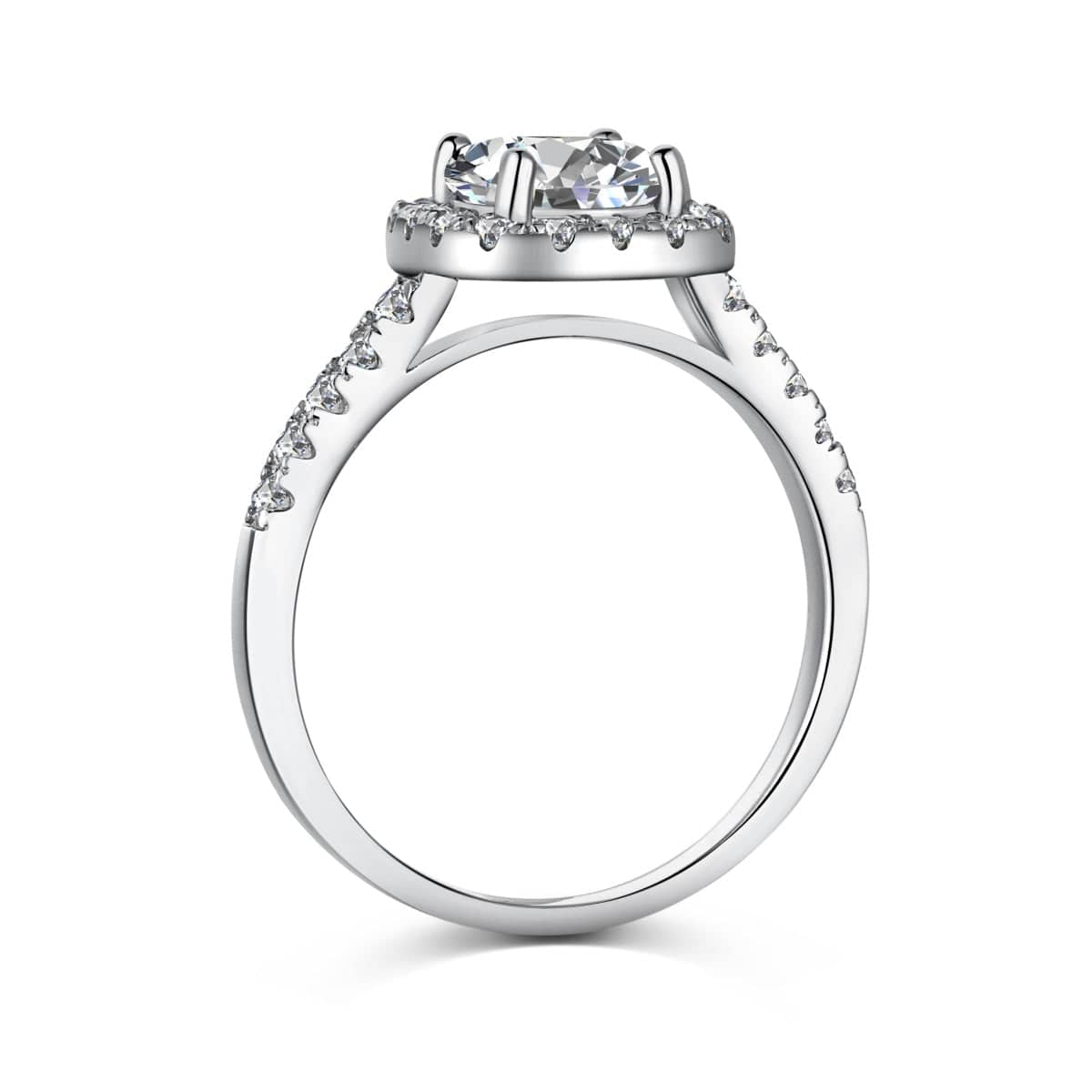 ELL 1.5 ct. Round Halo Ring