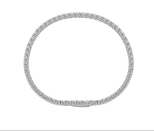 AMY 4 ct. Classic Round Invisible Tennis Bracelet