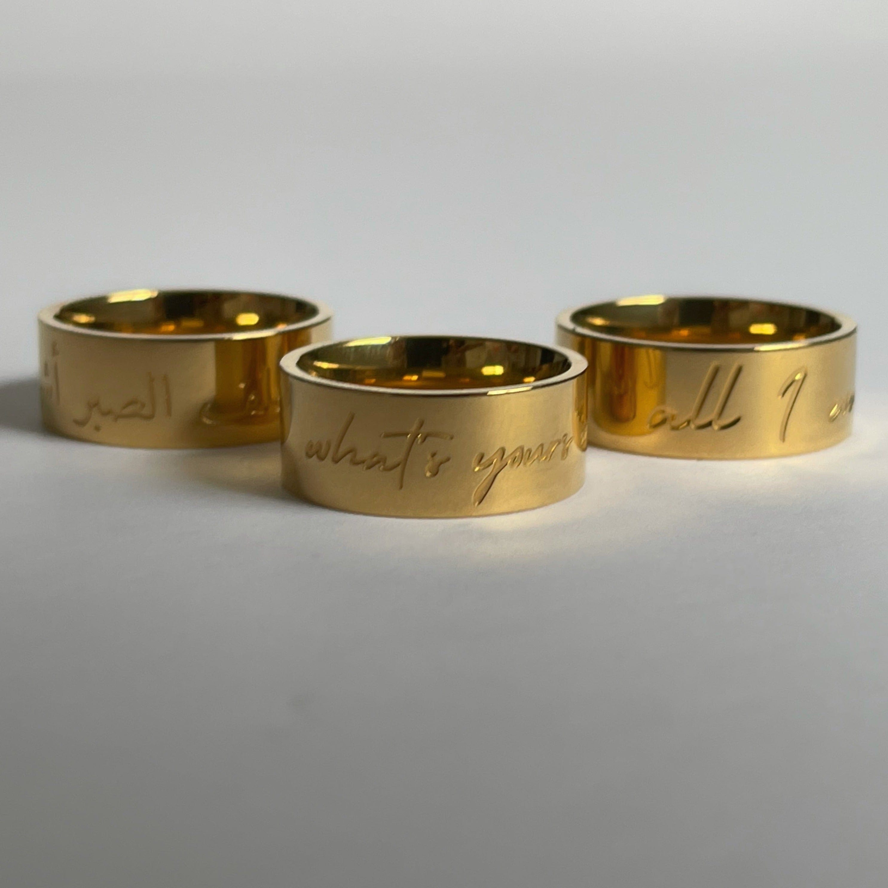 What’s yours will find you Ring