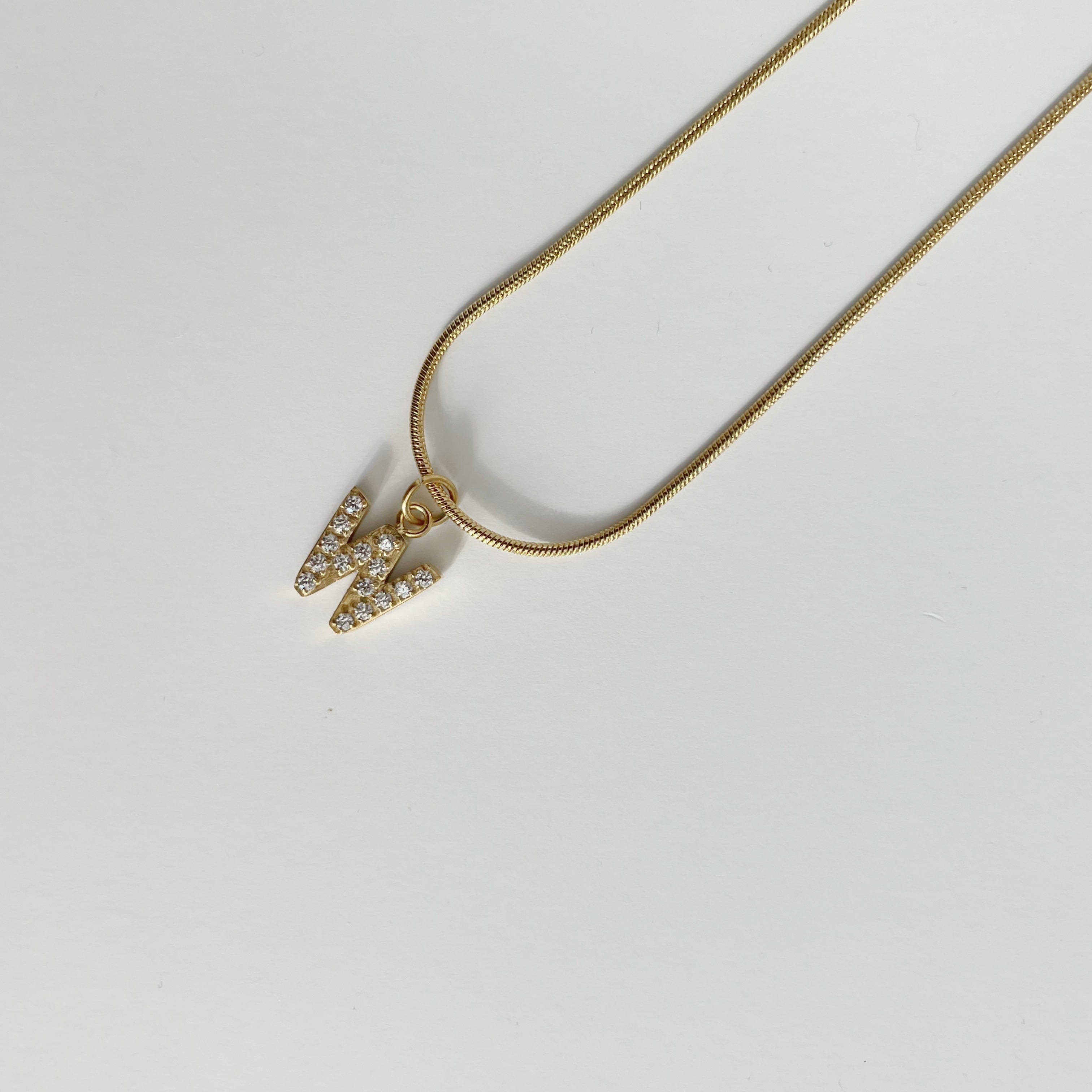 Initial Letter Necklace