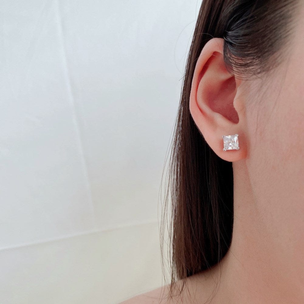 GLORY 1 ct. Cushion Studs Earrings