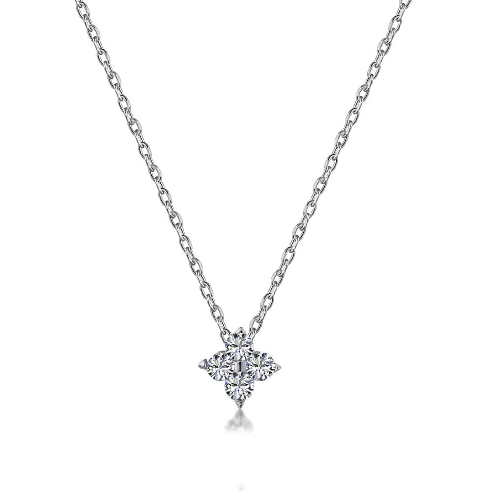CLOVER 0.5 ct. Diamond Necklace