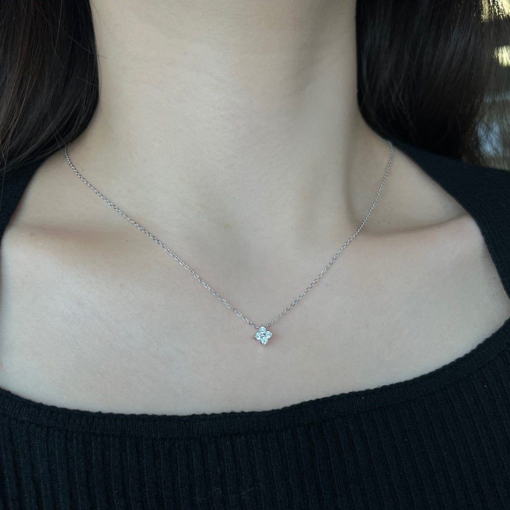 CLOVER 0.5 ct. Diamond Necklace