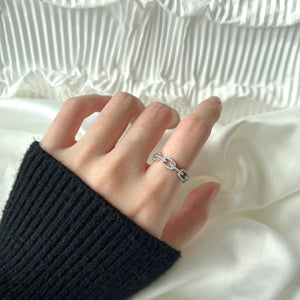 Chain Link Statement Ring