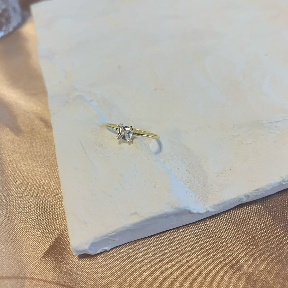 BAILEY 0.5 ct. Princess Solitaire Ring