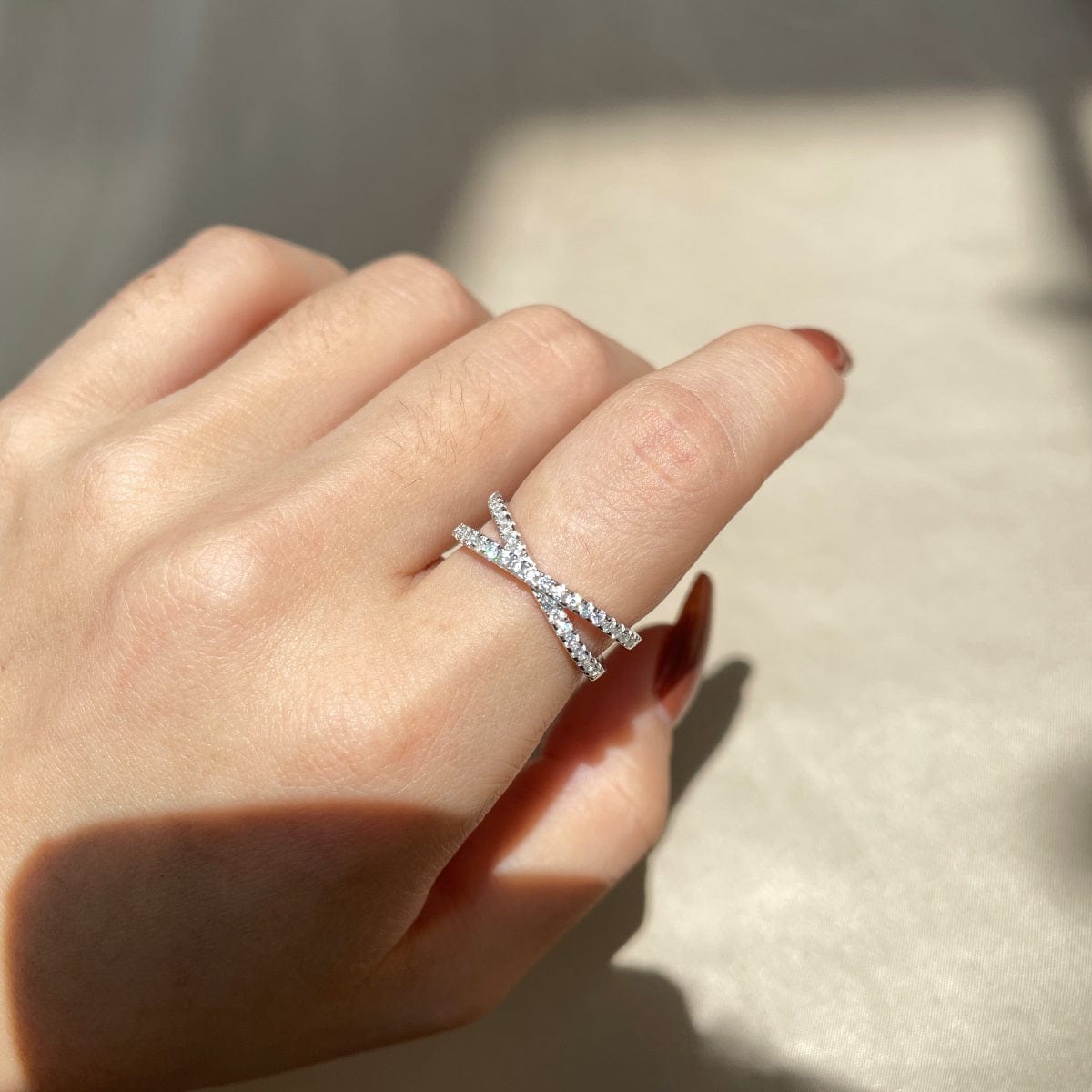 Criss Cross Engagement Rings, Unique Style | Simon G. Jewelry