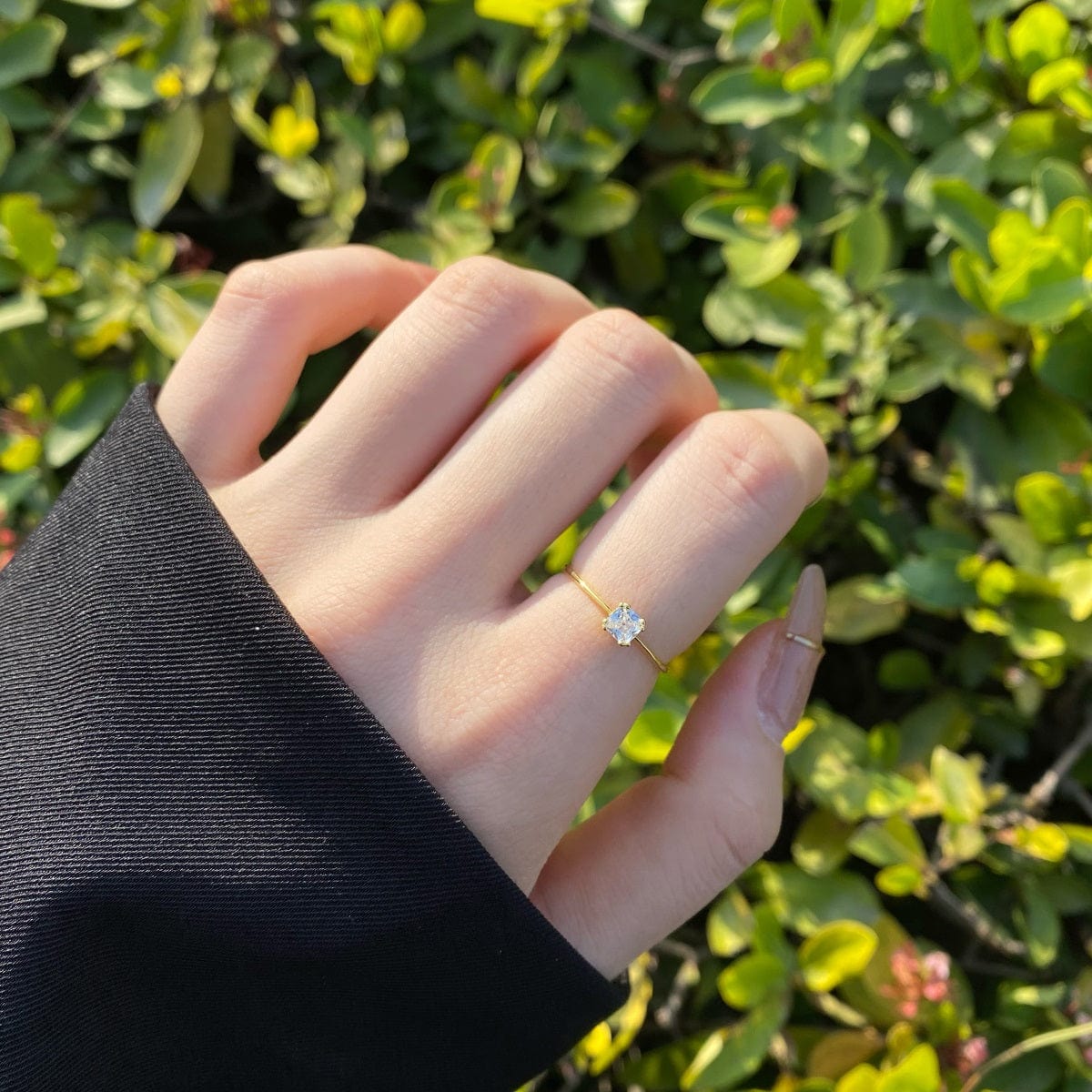 BAILEY 0.5 ct. Princess Solitaire Ring