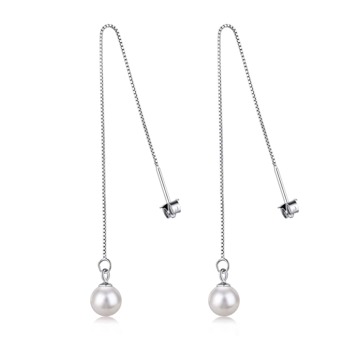 Dainty Pearl Drop Earrings